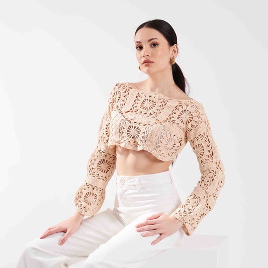 Aspendos Crop Top