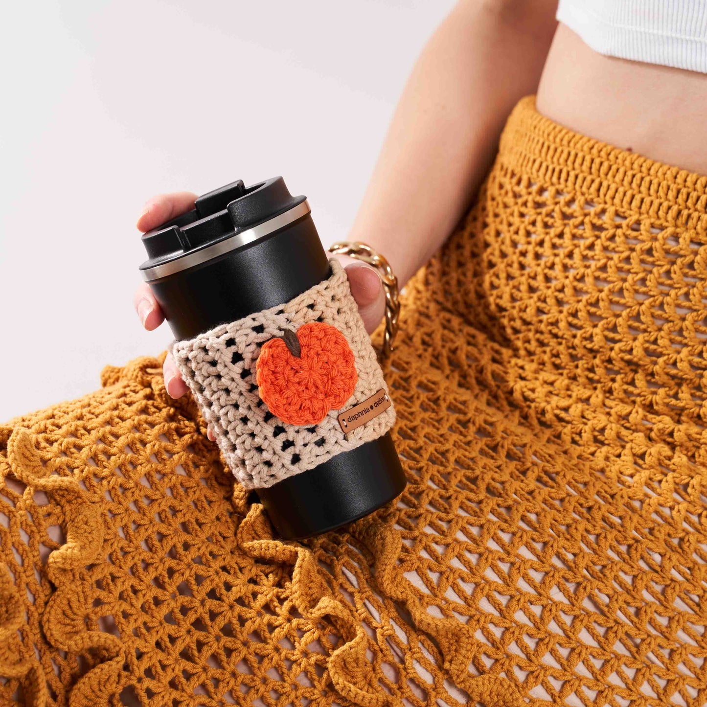 Pumpkin Cup Holder